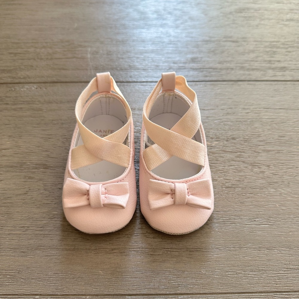 Janie and Jack Ballet Crib Shoe